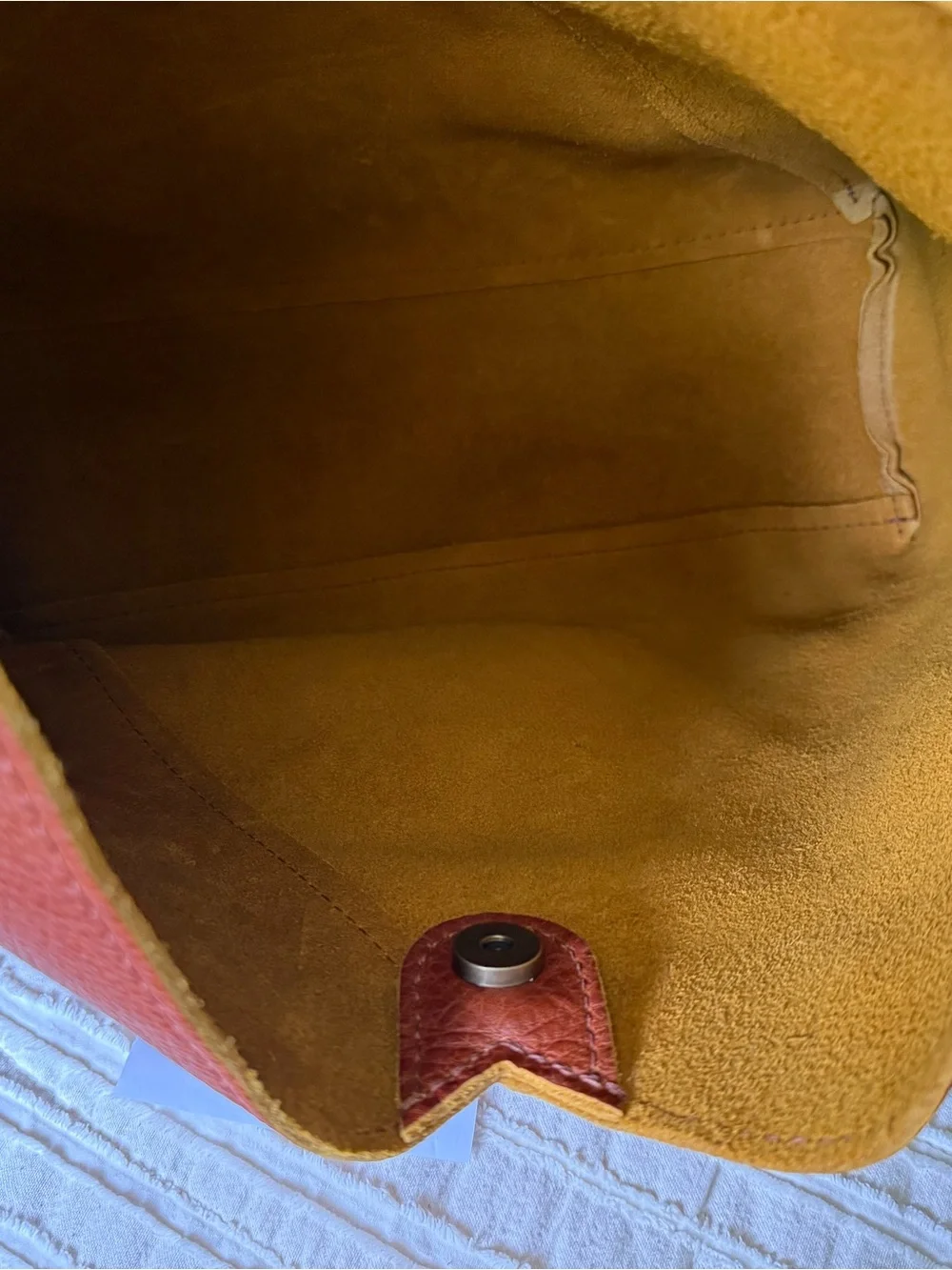 NWOT Portland Leather Goods Oversized Naomi in Sienna - Picture 4 of 7